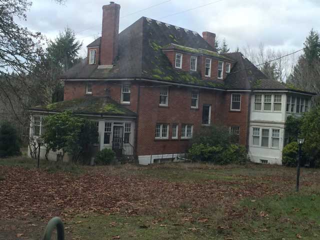 large house that was assigned to the corrections center's superintendent.