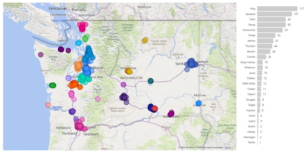 Statewide Transitional Housing Map