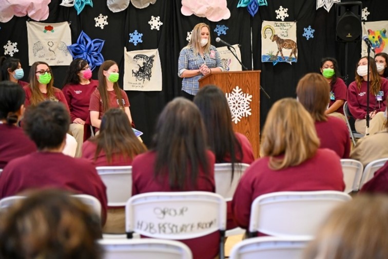 Incarcerated individuals attend Therapeutic Community graduation at MCCCW