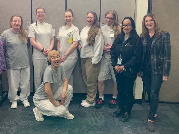 WCCW Bra Pilot: Incarcerated individuals from Washington Corrections Center for Women met with DOC staff to provide feedback on the bra pilot program.